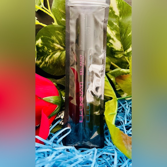 New/Sealed Illuminati Gel Paint Eyeliner Set in Electric Pink & Electric Blue - Picture 11 of 12